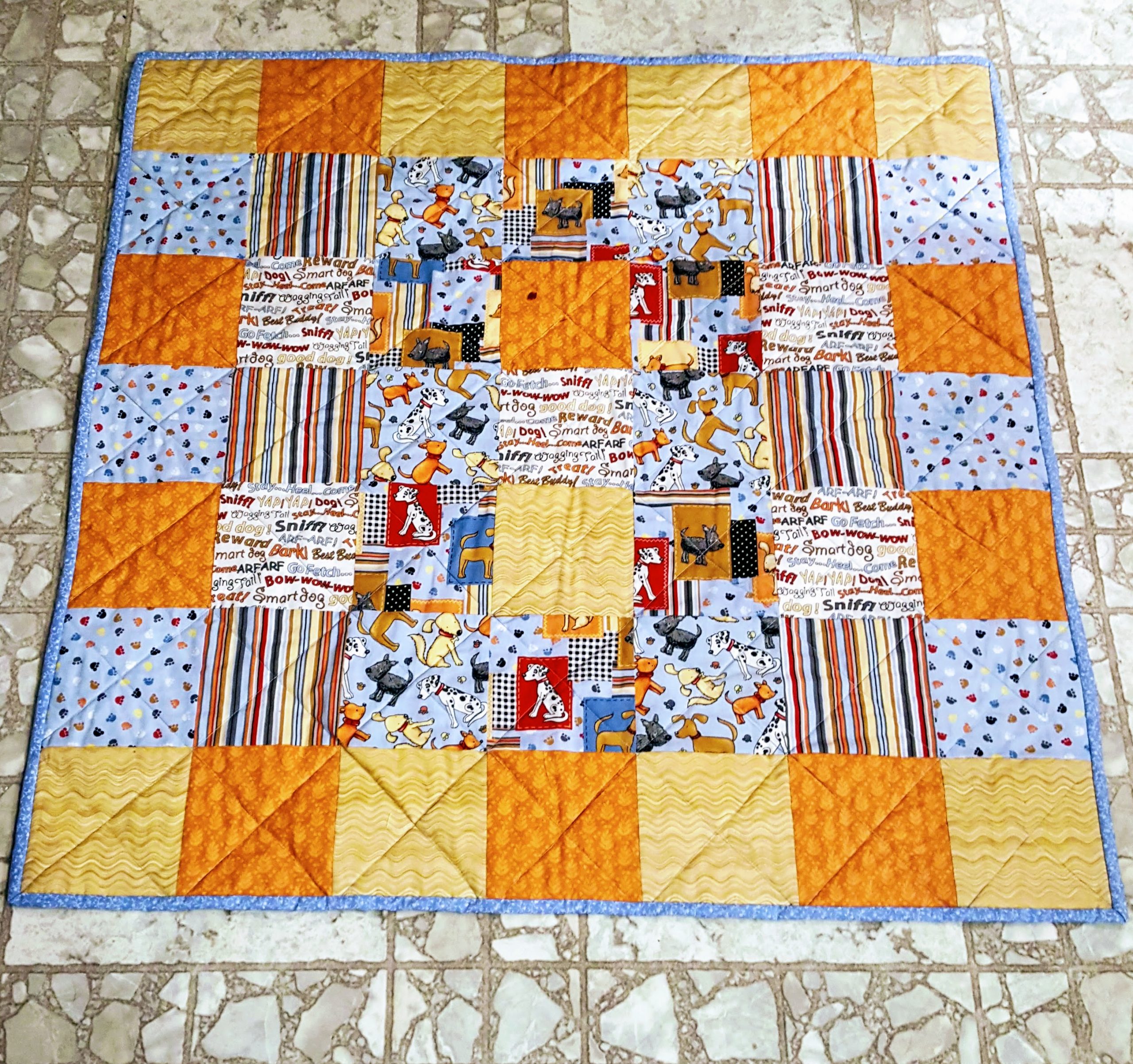 small dog quilt