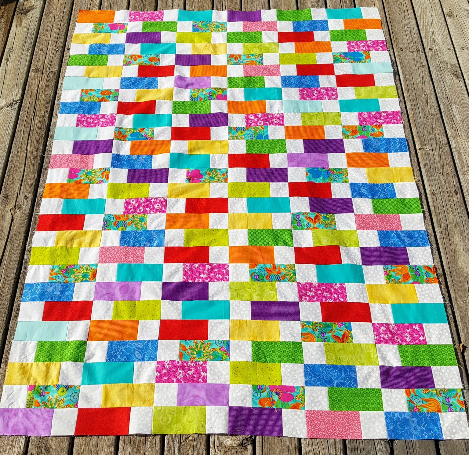 Random and my Zipper Quilt Top Sew Yummy