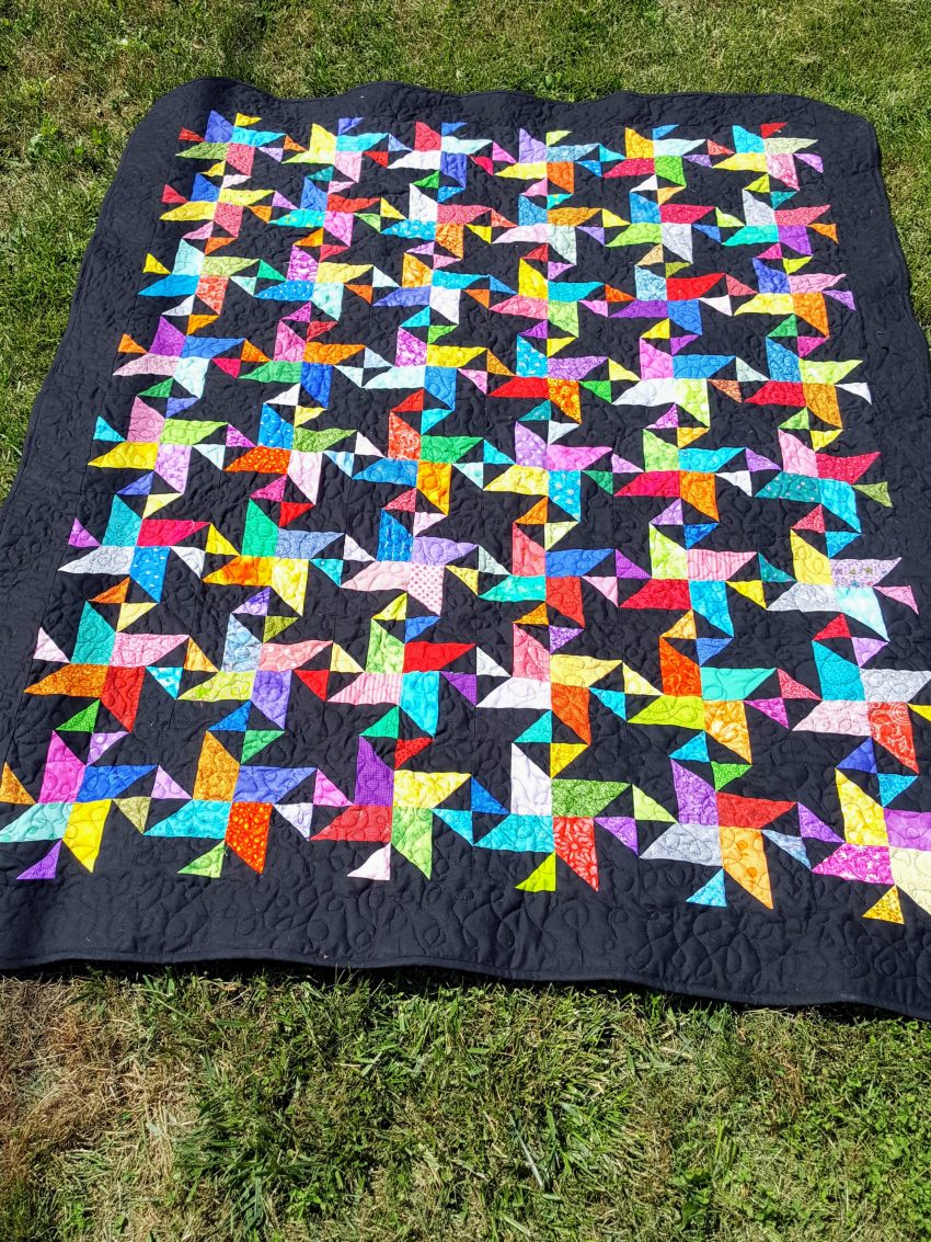 Star Struck quilt designed by Bonnie Hunter