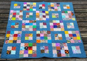 the ugly quilt finished