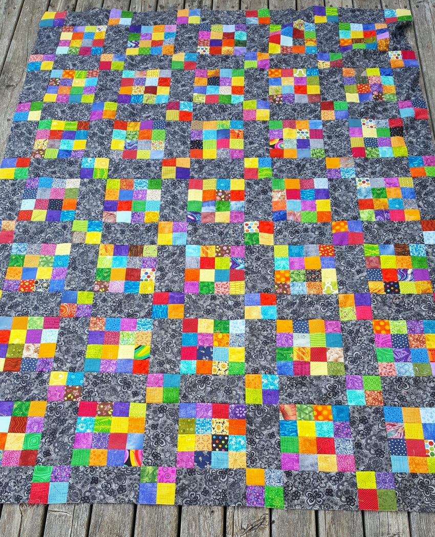 Big and Little Patch Quilt