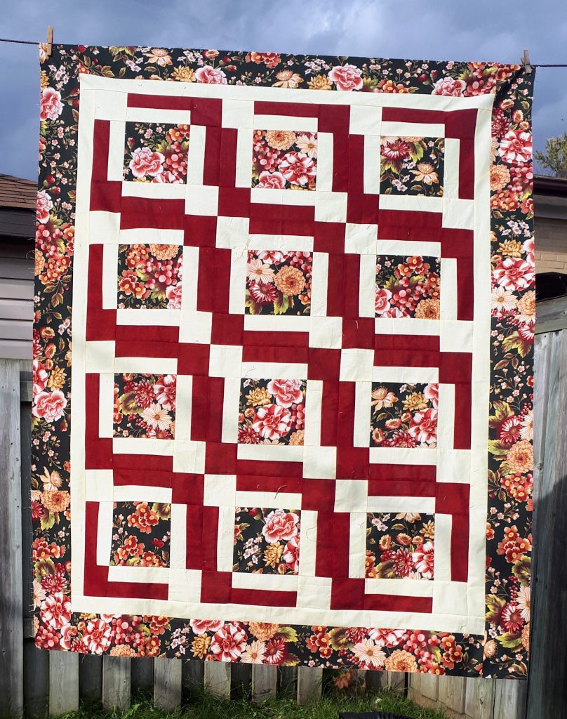 Feature your Fabric Quilt with Borders