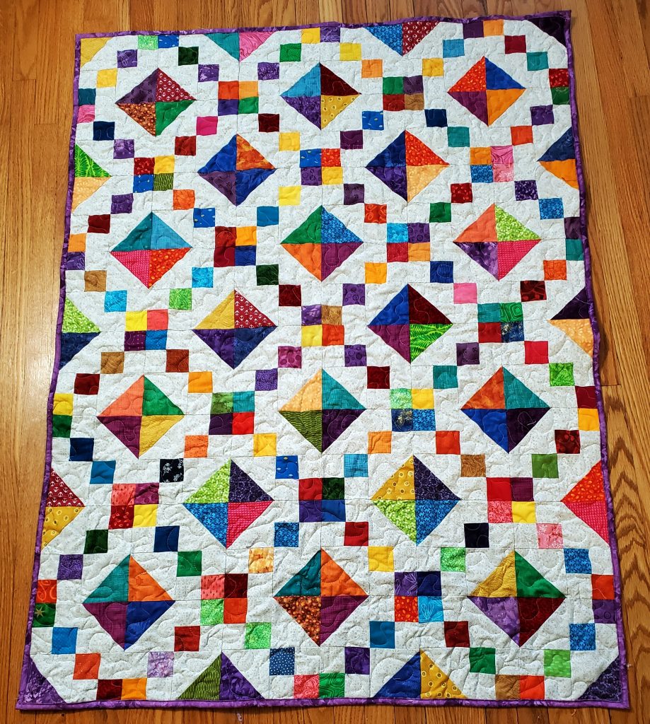 jewel box baby quilt
